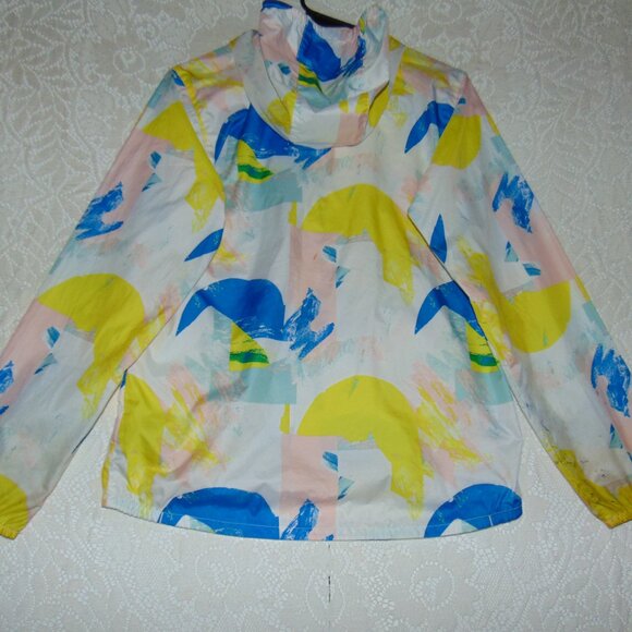 The North Face Windbreaker Jacket Girls L 14/16 Multi Colorbock Rain Coat Youth - Picture 6 of 11